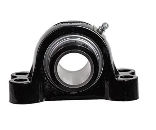 Heavy-Duty Solid-Housed Pillow Block Spherical Roller Bearing With Cast Iron Housing For Industrial Machinery, Built-Tough Seals For Long-Life Performance, Interchangeable With Leading Brands, One And Fifteen Sixteenths Inch Bore, PT Select EP2B115TE
