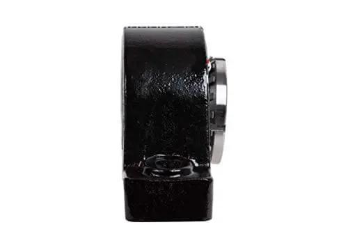 Side view of Solid Housed Pillow Block Spherical Roller Bearing Two And Seven Sixteenths Inch Bore Rexnord Link Belt PB22639HK81.