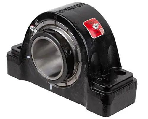 Pillow Block Spherical Roller Bearing With Cast Iron Housing Rexnord Link-Belt PB22439FH 2-7/16 Inch Bore front view