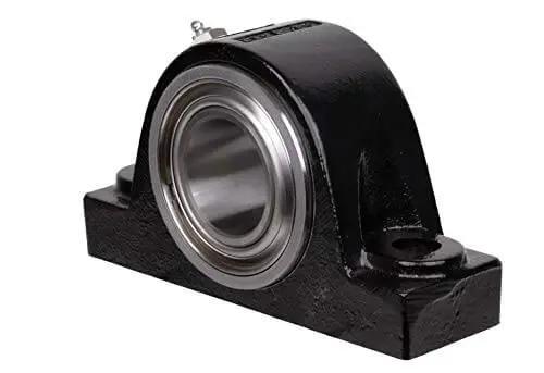 Durable Heavy Duty Solid Housed Pillow Block Spherical Roller Bearing With Interchangeable Cast Iron Housing And Sealed Design