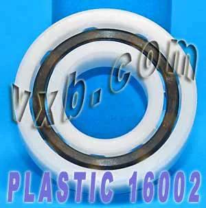 Acetal/POM Plastic Bearing 16002 - Glass Balls - 15x32x8mm