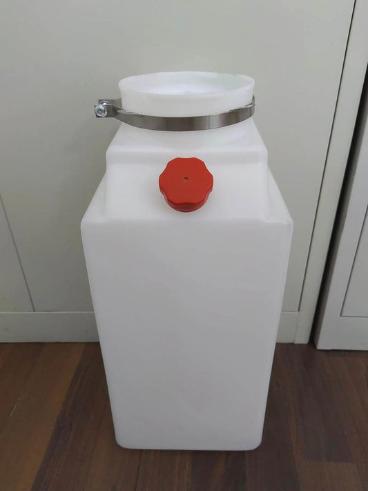 Universal Car Lift Oil Pot Hydraulic Reservoir Tank For Storage And Lifting 13 Liter Capacity 43 Cm Tall Thick Plastic