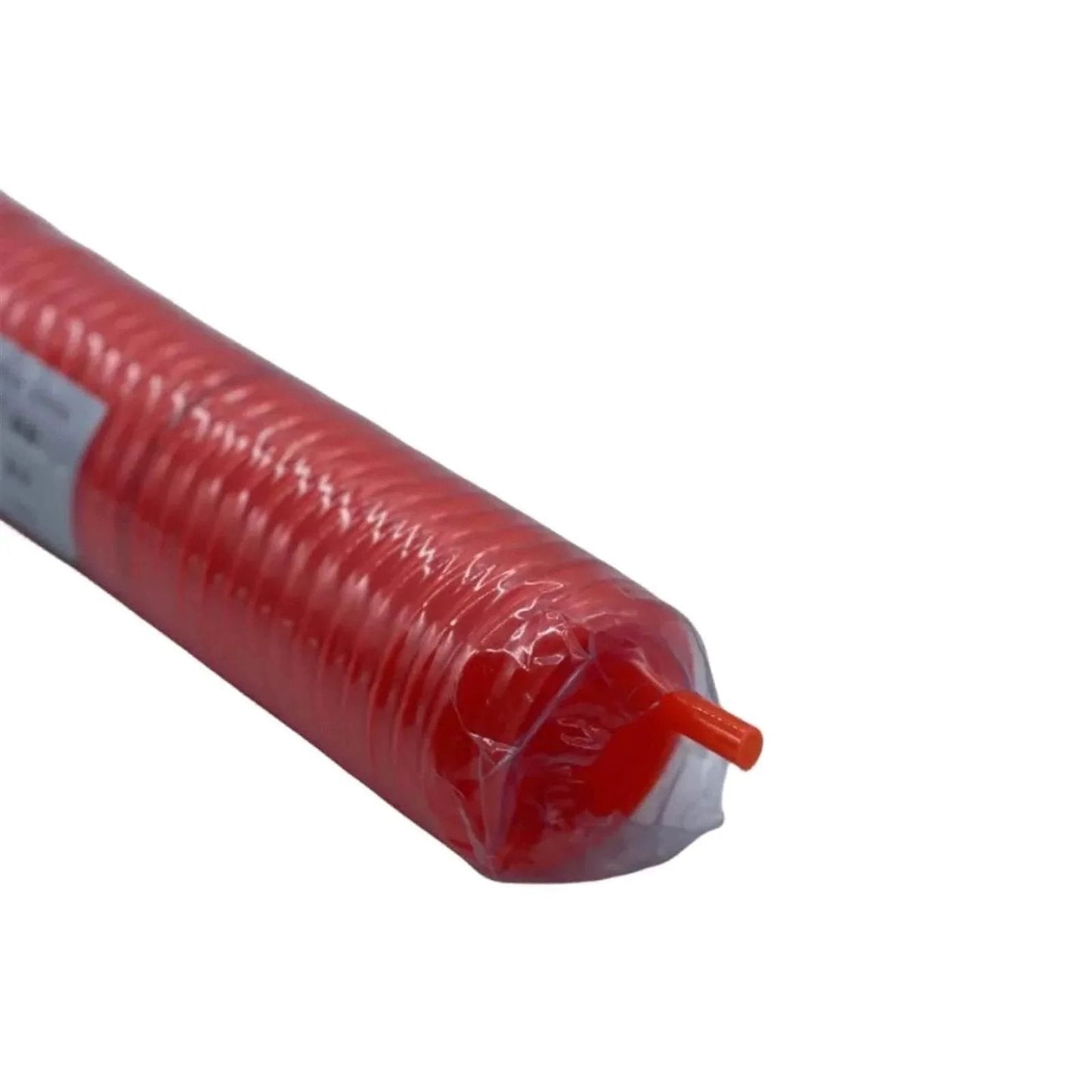 12 Meter Pneumatic PU 6x4mm Telescopic Spiral Hose For Air Compressors Flexible Spring Tube coiled side view in packaging