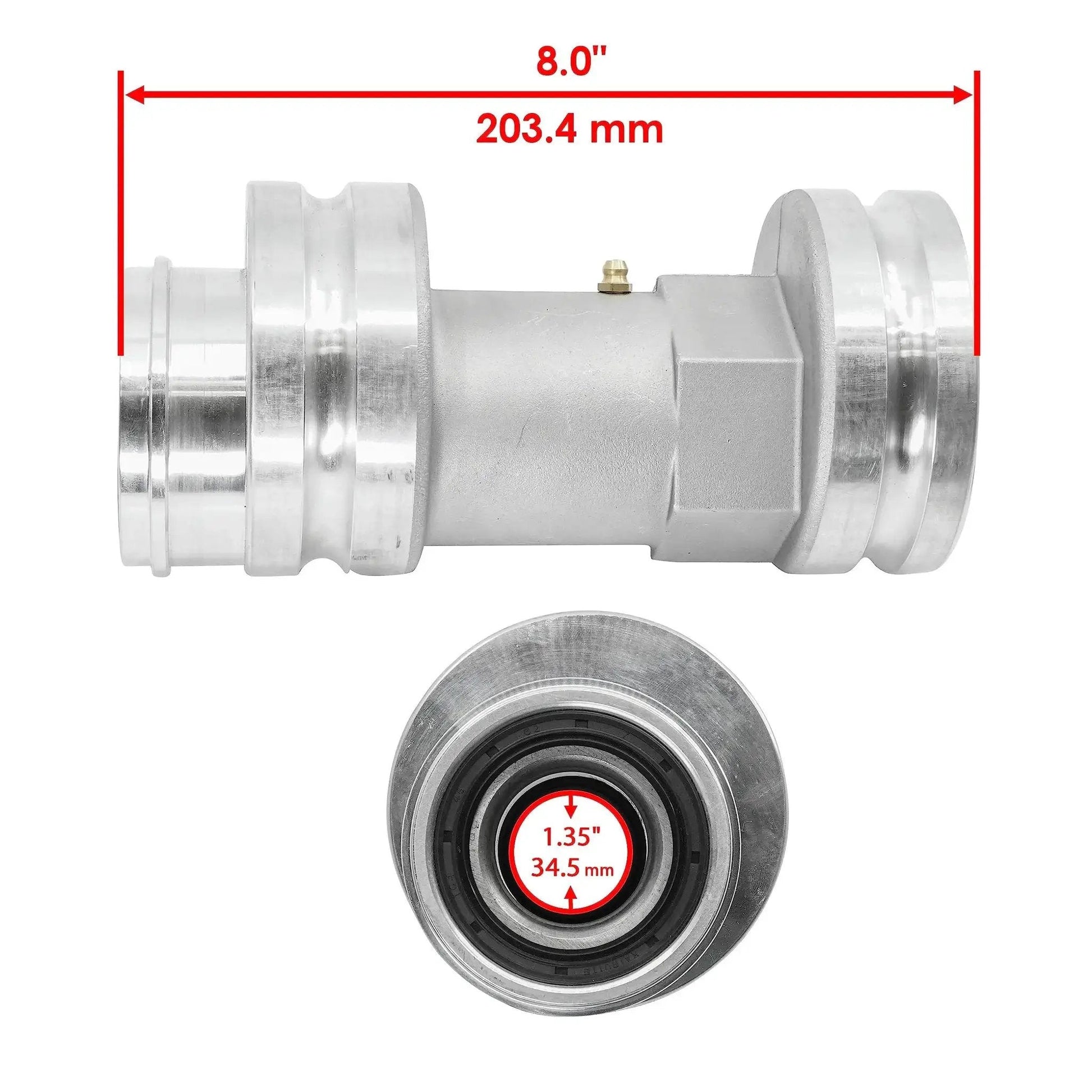Rear Axle Bearing Housing Carrier Hub For Polaris Trail Boss 325 2000 2001 2002 Caltric Replacement Part fits Scrambler 400
