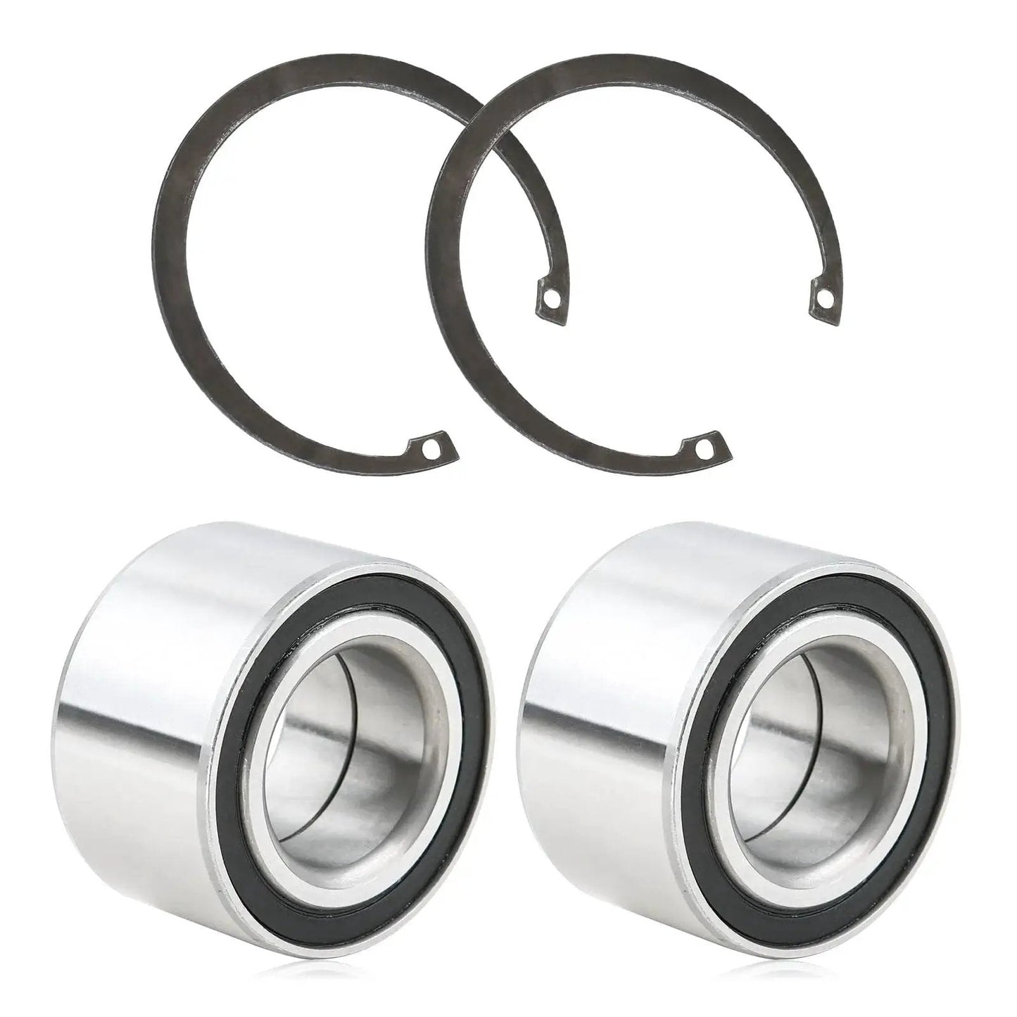 Beefed Up Front Wheel Bearings Kit For Polaris Ranger And Sportsman UTVs 35x64x37mm With Ring Clip 2 Pack OEM 3514634 Replacement