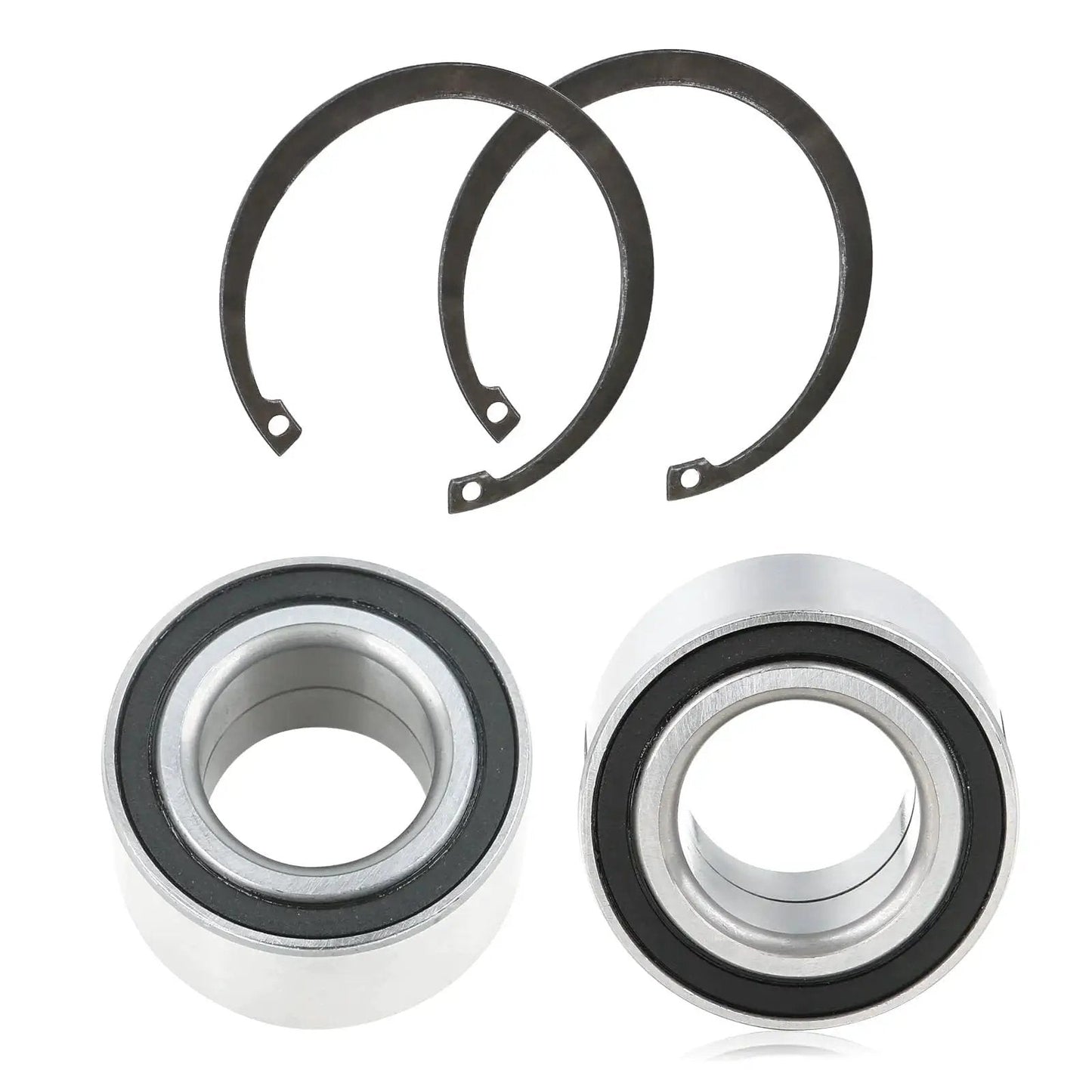 Beefed Up Front Wheel Bearings Kit For Polaris Ranger And Sportsman UTVs 35x64x37mm With Ring Clip 2 Pack OEM 3514634 Replacement.