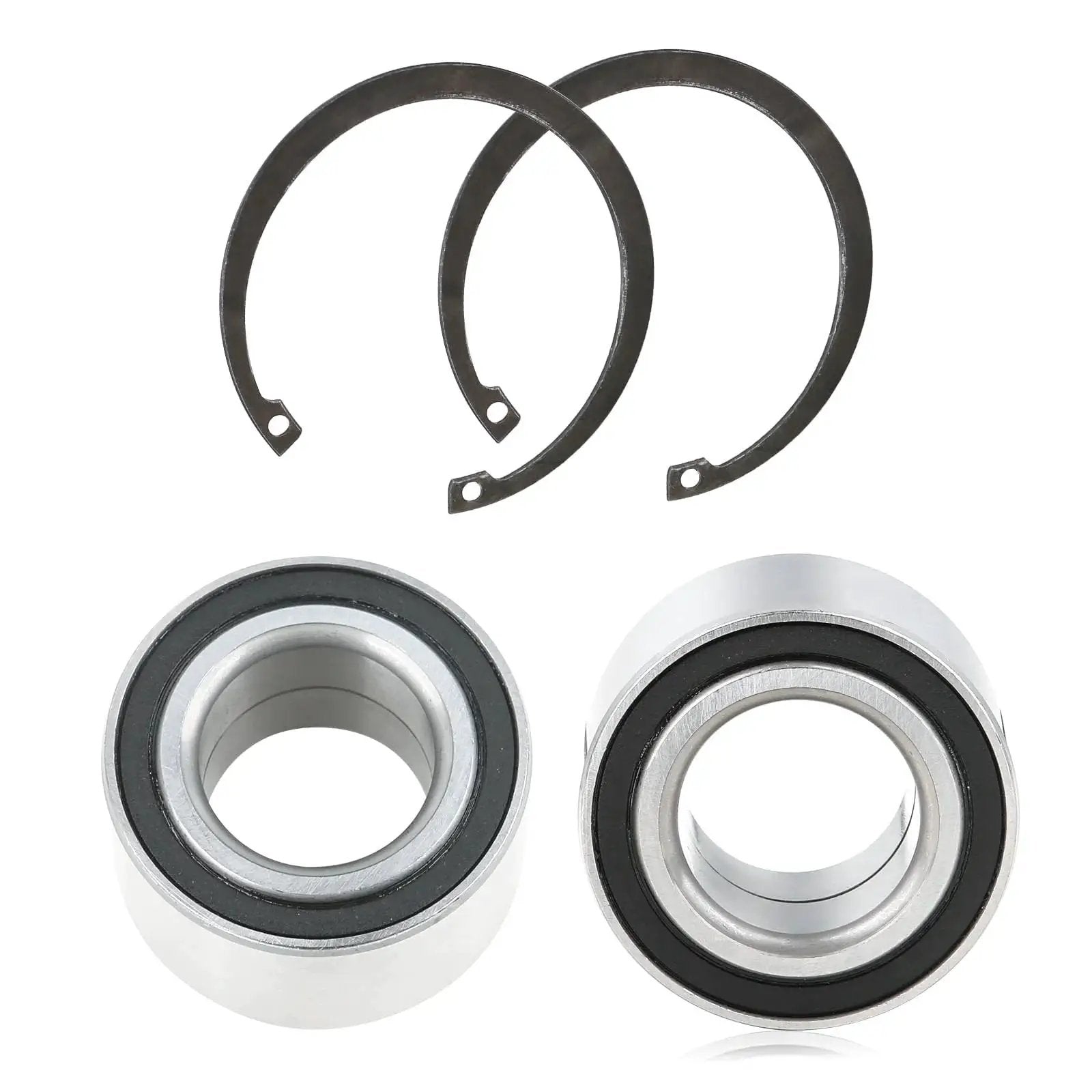 Beefed Up Front Wheel Bearings Kit For Polaris Ranger And Sportsman UTVs 35x64x37mm With Ring Clip 2 Pack OEM 3514634 Replacement.