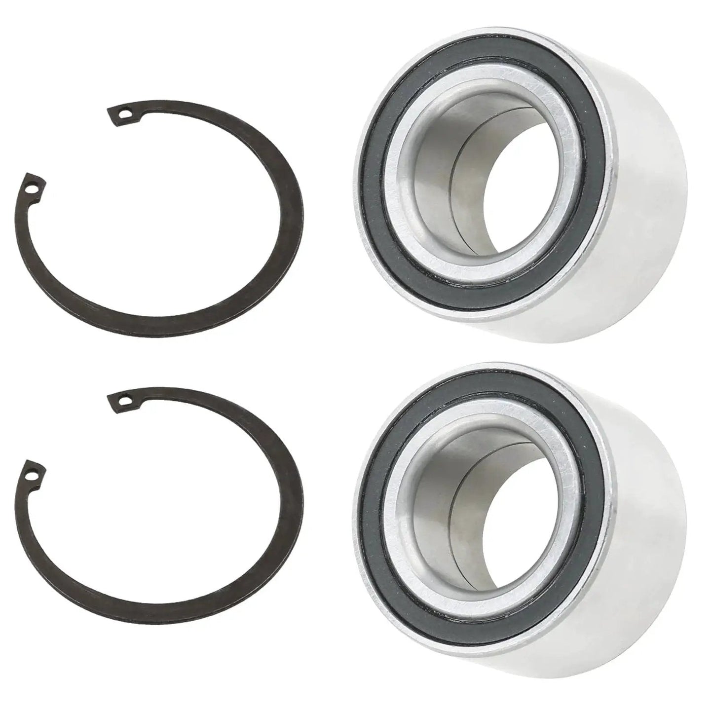 Beefed Up Front Wheel Bearings Kit For Polaris Ranger And Sportsman UTVs 35x64x37mm With Ring Clip 2 Pack OEM 3514634 Replacement