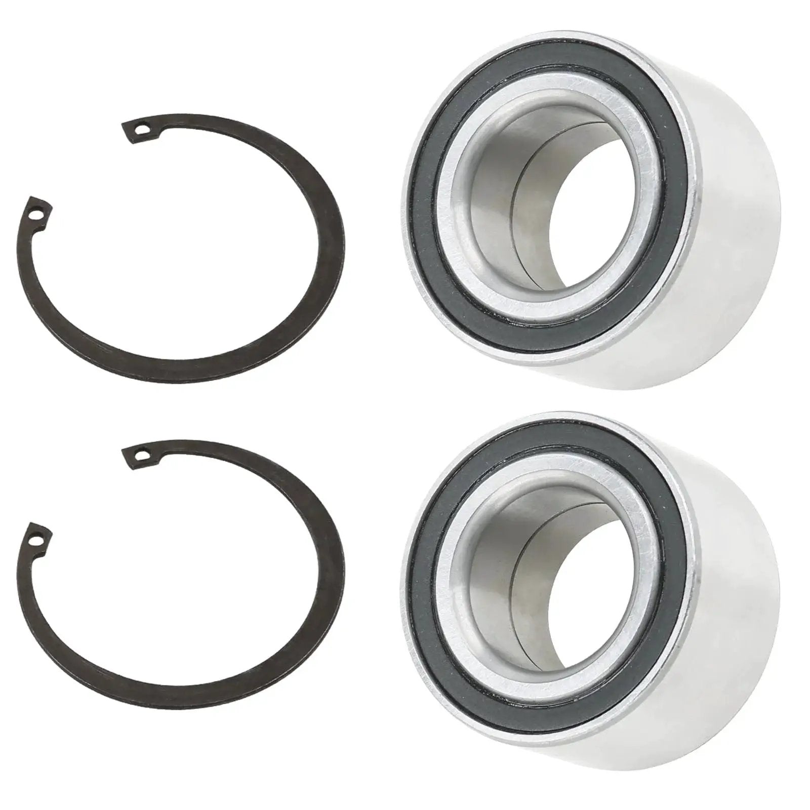 Beefed Up Front Wheel Bearings Kit For Polaris Ranger And Sportsman UTVs 35x64x37mm With Ring Clip 2 Pack OEM 3514634 Replacement