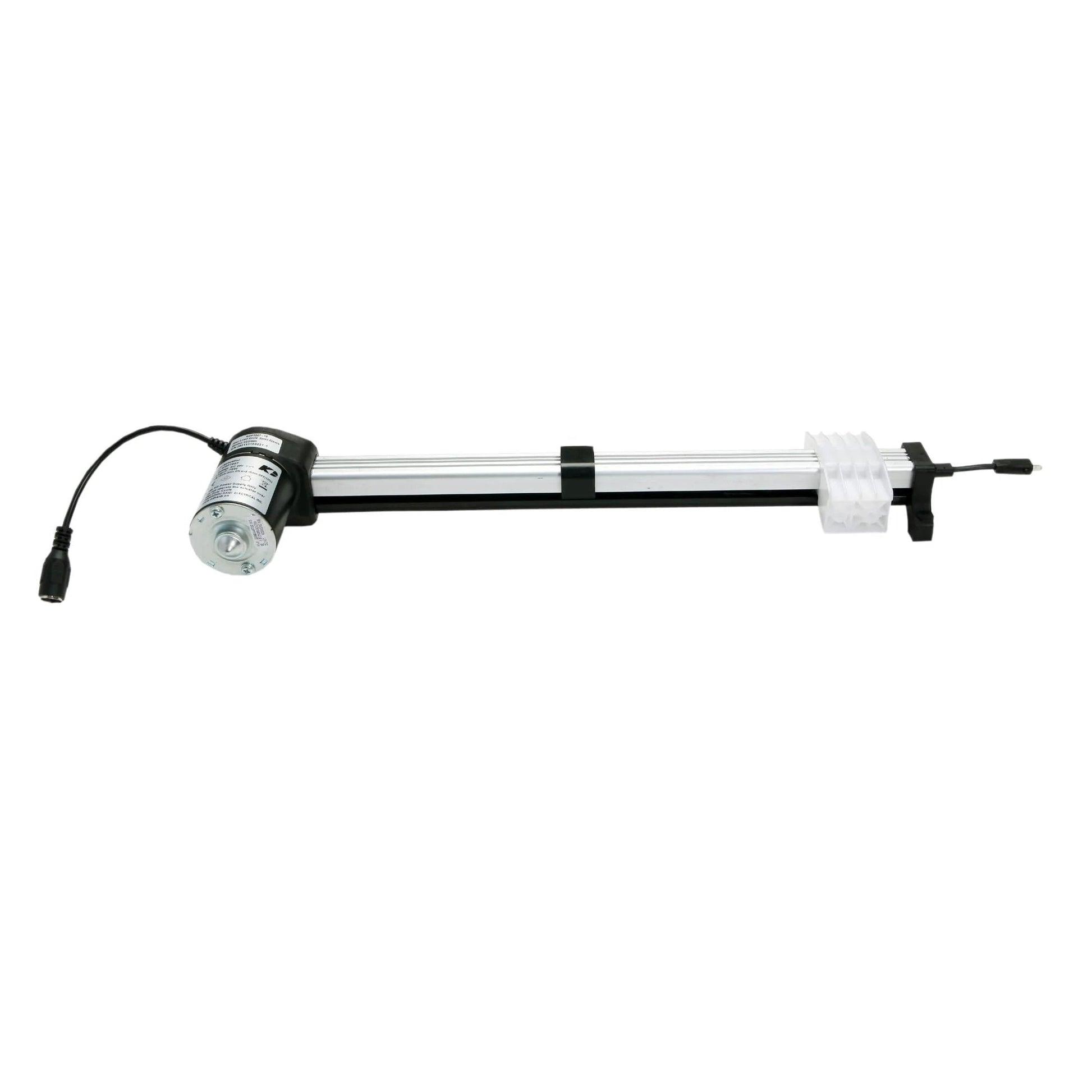 Power Recliner Linear Actuator KDPT007-10 Direct Fit Replacement For KDPT005-2 Replaces Kaidi Motor with black casing and connectors.