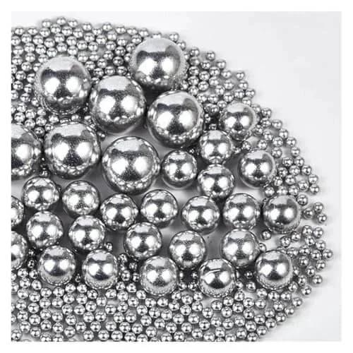 500pcs Precision Aluminum Balls Diameter 4mm Solid Smooth Ball Spherical Bead(4.0mm - 500pcs) shown in metallic array