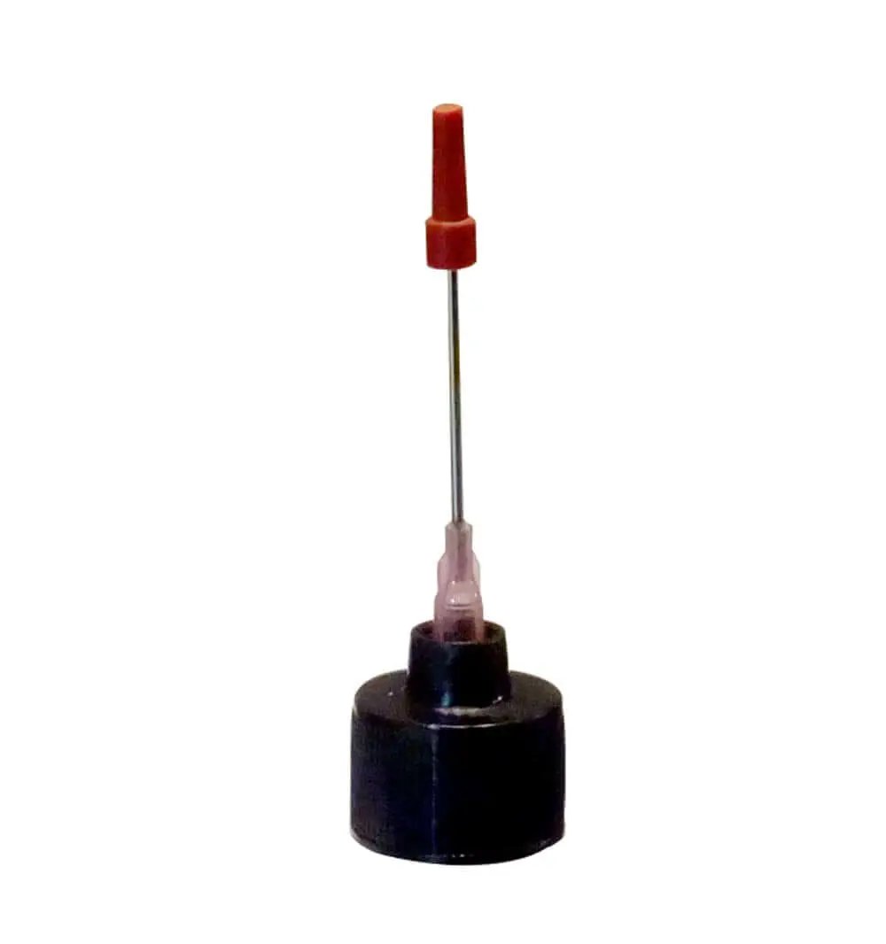 Needle tip dispenser from Clear Nonstaining Sewing Machine Oil With Precision Needle Tip Dispenser, 4 Oz Bottle by Liberty