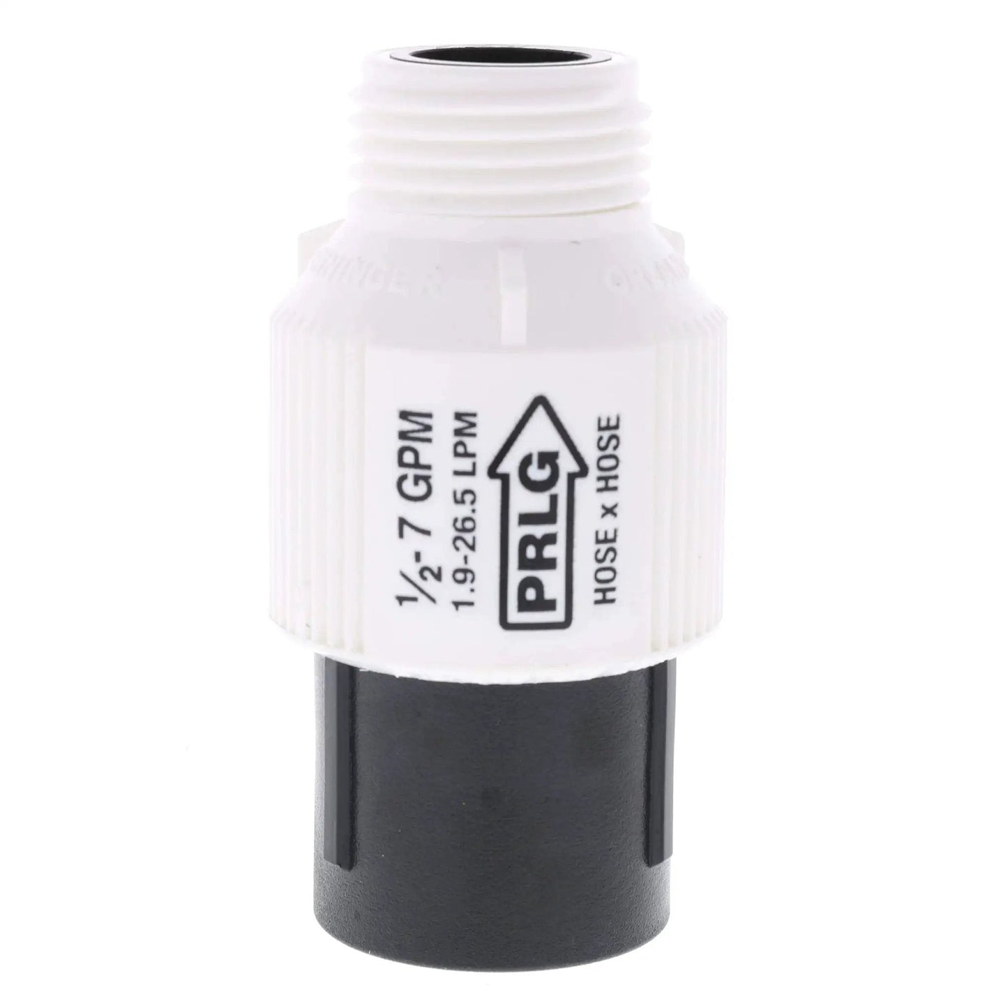 Pressure Regulator For Drip Irrigation 40 Psi Three Quarters Inch Hose Thread Regulator PRLG, landscape-grade low flow control