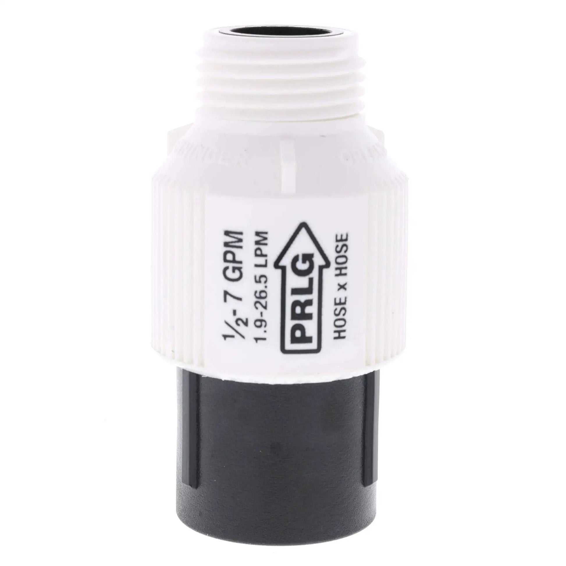 Pressure Regulator For Drip Irrigation 40 Psi Three Quarters Inch Hose Thread Regulator PRLG, landscape-grade low flow control