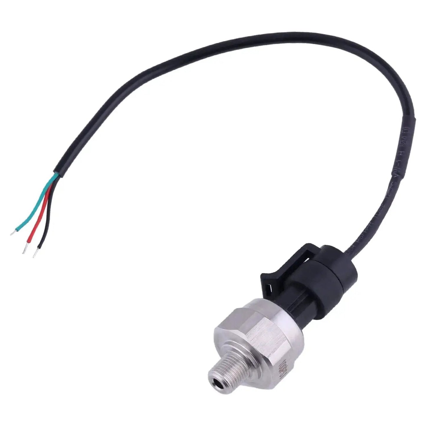High-Accuracy 0-100 PSI Pressure Sensor Transducer with 1/8-27 NPT Thread and 0.5-4.5V Output, 316 Stainless Steel Housing