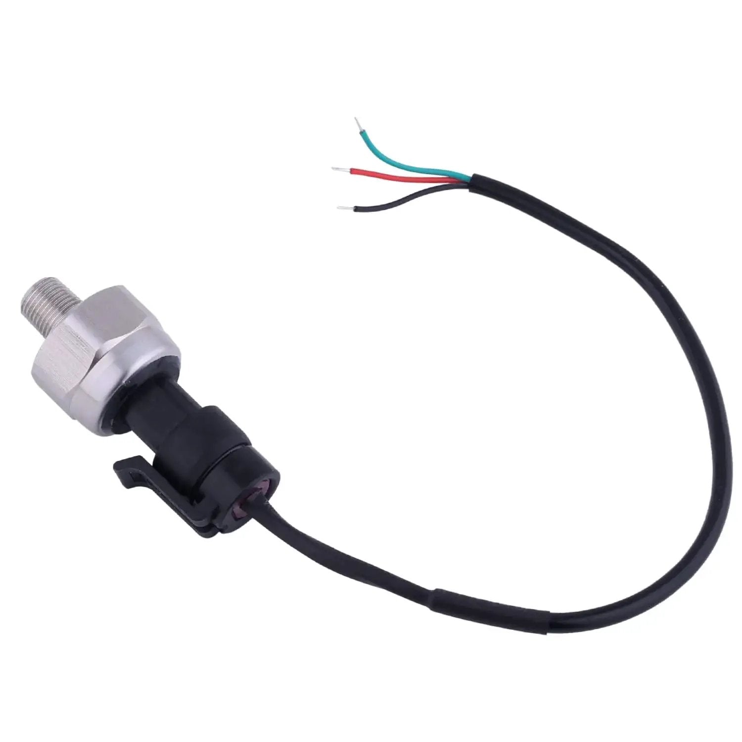 High-Accuracy 0-100 PSI Pressure Sensor Transducer with 1/8-27 NPT thread, 0.5-4.5V output and 316 stainless steel housing