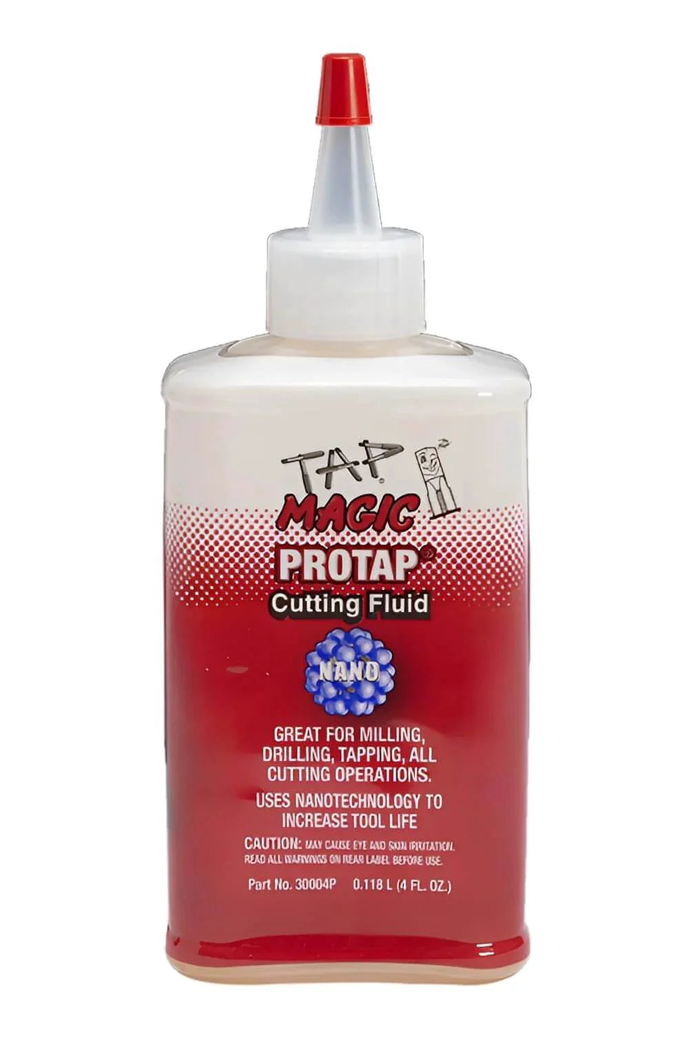 ProTap Cutting Fluid 4 Oz Biodegradable Lubricant For Drilling Tapping Milling Metals Stainless Steel bottle