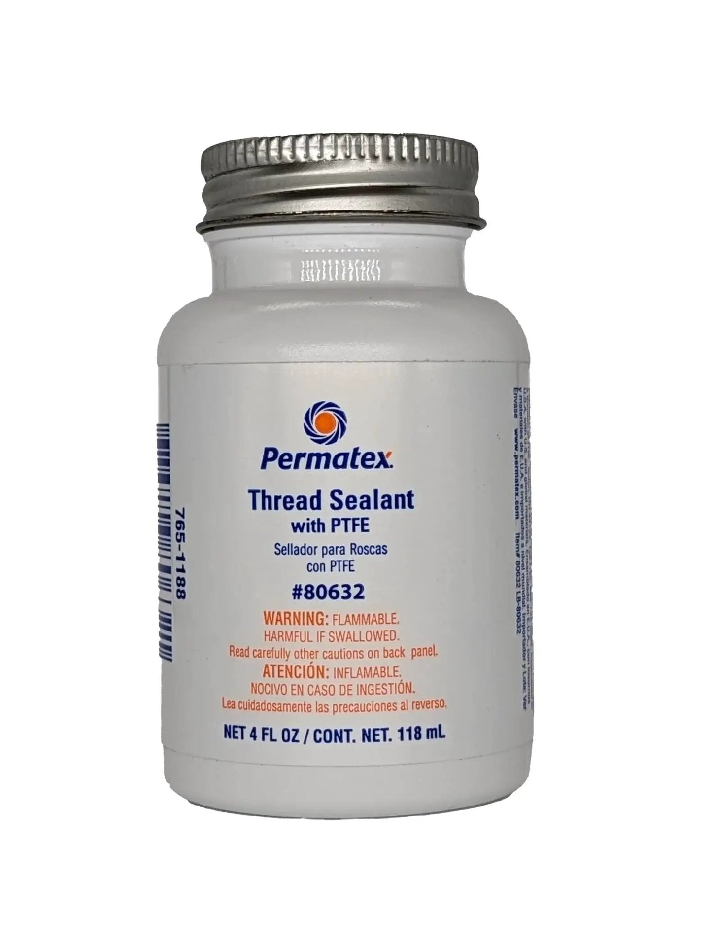 Economical PTFE Thread Sealant For Fittings And Piping That Seals Under Pressure In Air Oil Diesel And Hydraulic Systems Cream 4 Oz Permatex