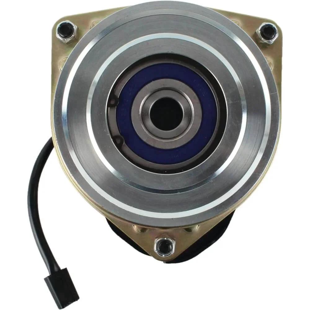 Front view of Pto Clutch 1 Inches Counter Clockwise By Part Numbers X0497 Magtjd13al showing pulley and wiring