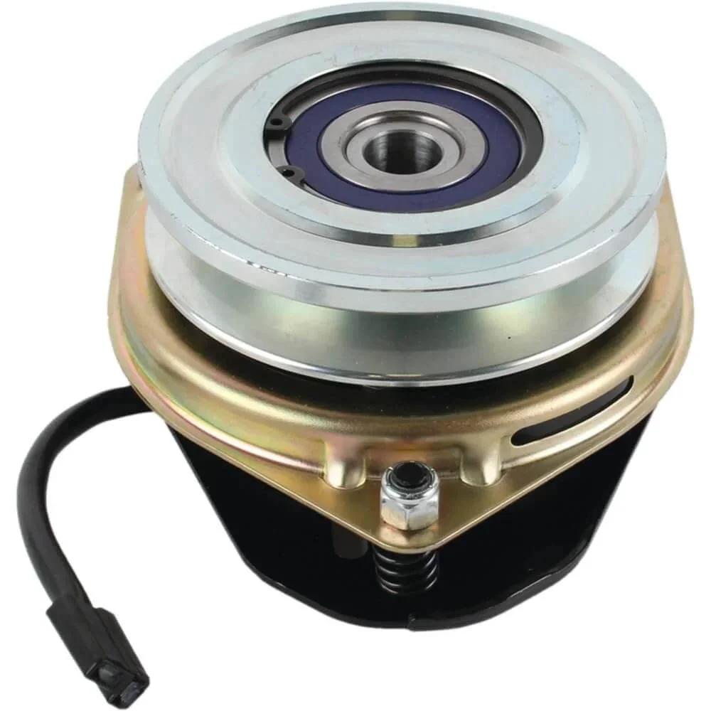 Front view of PTO Clutch 1 Inches Counter Clockwise By Part Numbers X0497 Magtjd13al with pulley and connector visible.