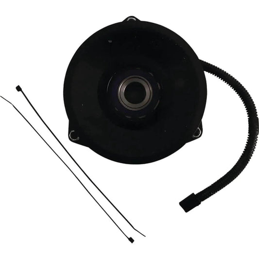 Top view of Pto Clutch 1 Inches Id Counter Clockwise By Parts X0918 Am38404 Magtjd3 showing pulley and wires