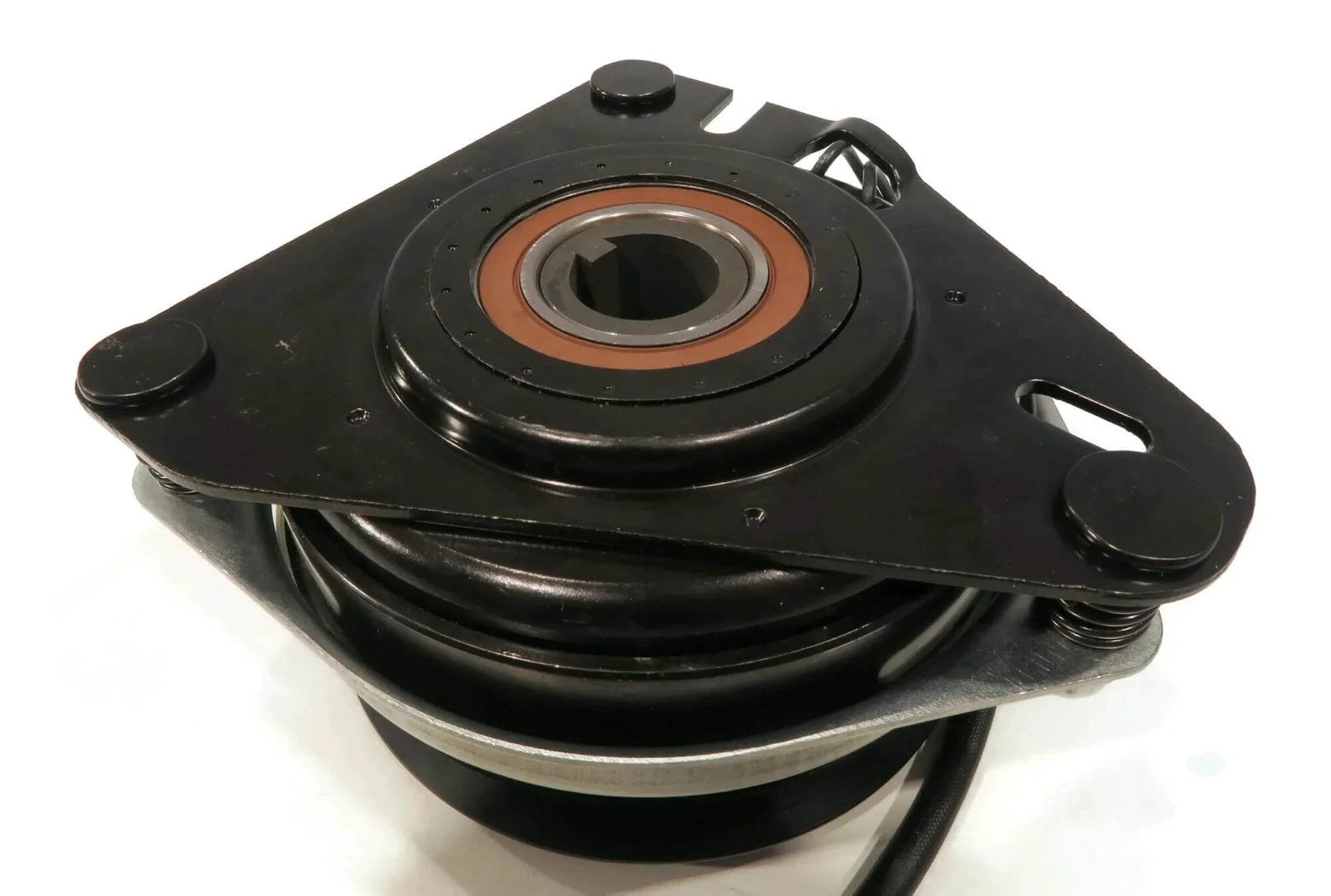 Front view of PTO Clutch Counter Clockwise (CCW) with 1" Crankshaft and 5 5/16" Pulley Diameter, showing metal construction.
