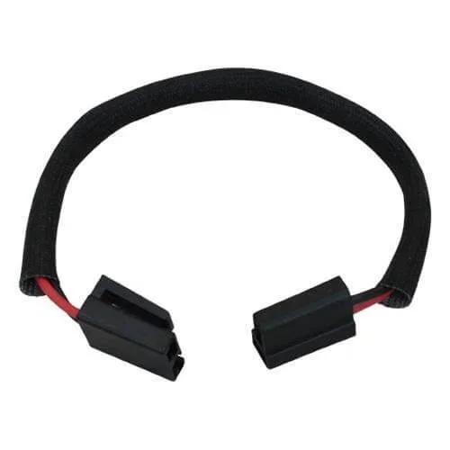 Replacement for Warner 5218-99 Next-Gen PTO Clutch cable with black connectors and red wires