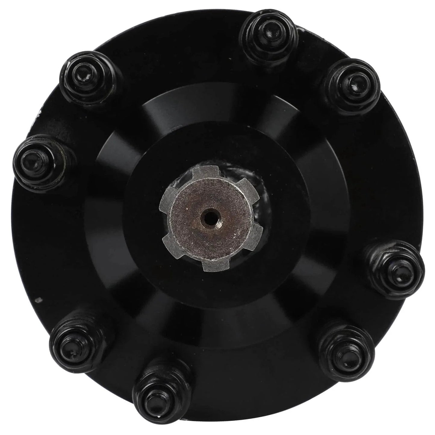 Front view of PTO Slip Clutch, 1-3/8" 6 Splines Both Ends Slip Clutch, Adjustable Rotary Cutter Brush Hog Slip Friction Clutch for PTO Shaft Replacement