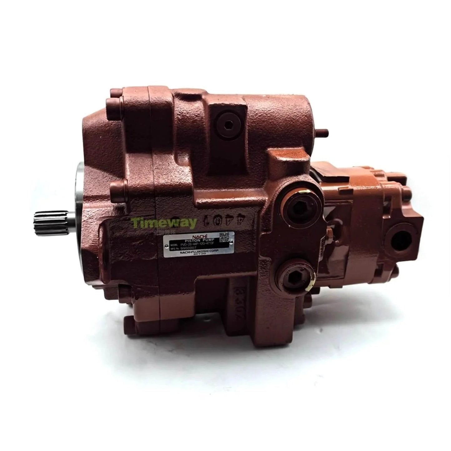 PVD Excavator Piston Oil Pump PVD-2B-44P with 13-Tooth Spline Shaft for PVD-2B-44P-12G-4713F Hydraulic Main Pump