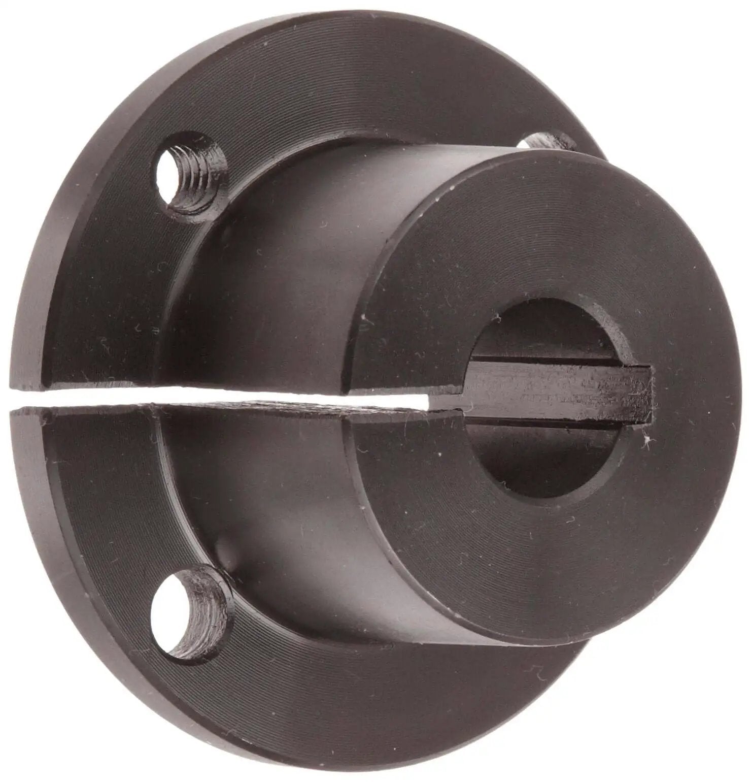 Sure Grip QT20MM Quick Disconnect Bushing for Pulleys and Sprockets on Shafts, side view showing 20 mm bore and keyway