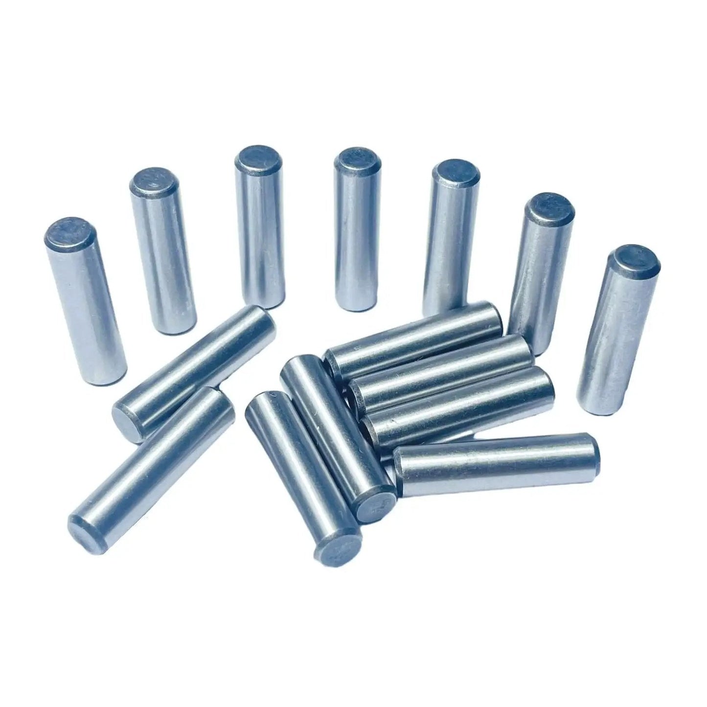 Quarter Inch Dowel Pins Kit 15 Pieces One Inch Long Metal Shelf Pins For Shelves Bunk Beds Woodworking Alloy Steel Bearings