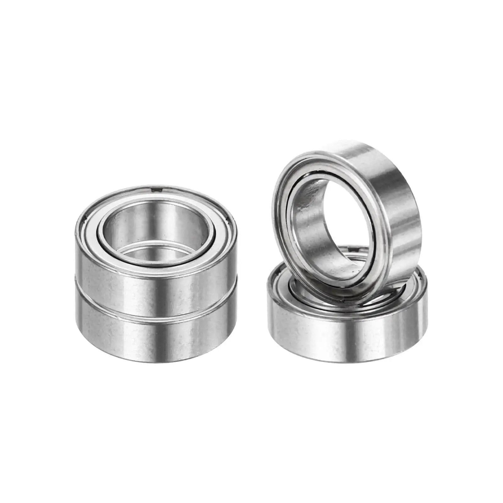 R1810ZZ Deep Groove Ball Bearings Double Shielded 5/16 Inch Inner Diameter 33/64 Inch Outer Diameter 5/32 Inch Height Chrome Steel ABEC5 4 Pack