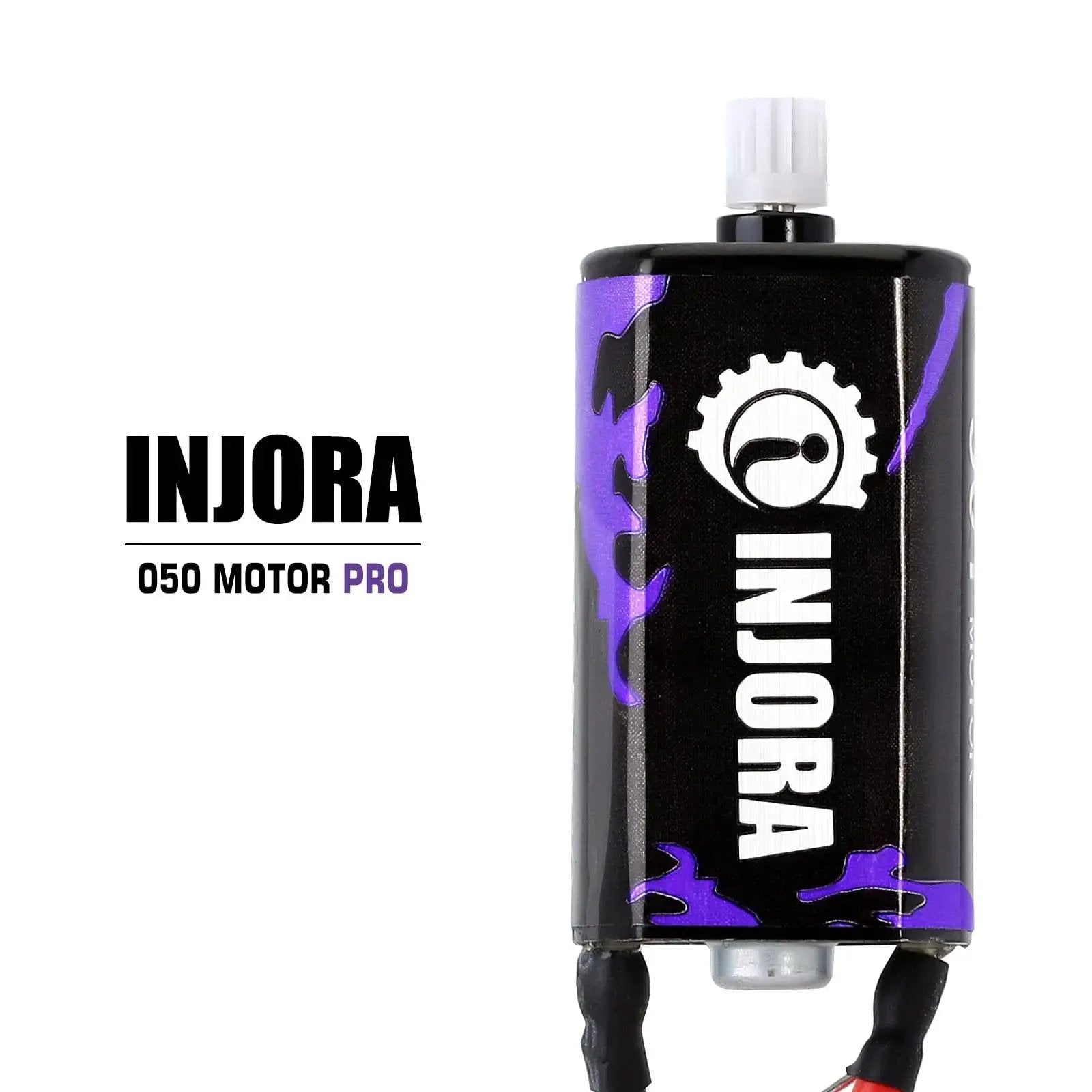 RC Brushed 050 50T Pro High Torque Motor With Mount For SCX24 1 24 Scale Crawler Upgrade Parts Gladiator Bronco C10 JLU