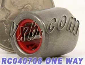 RC040708 One-Way Needle Bearing/Clutch 1/4" x 7/16" x 1/2"
