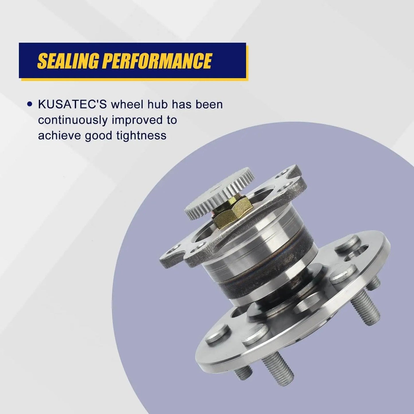 Rear Wheel Bearing Hub Assembly 512310 Fits 1992 To 2001 Lexus ES300 1999 To 2003 RX300 1995 To 2004 Toyota Avalon 1997 To 2001 Camry