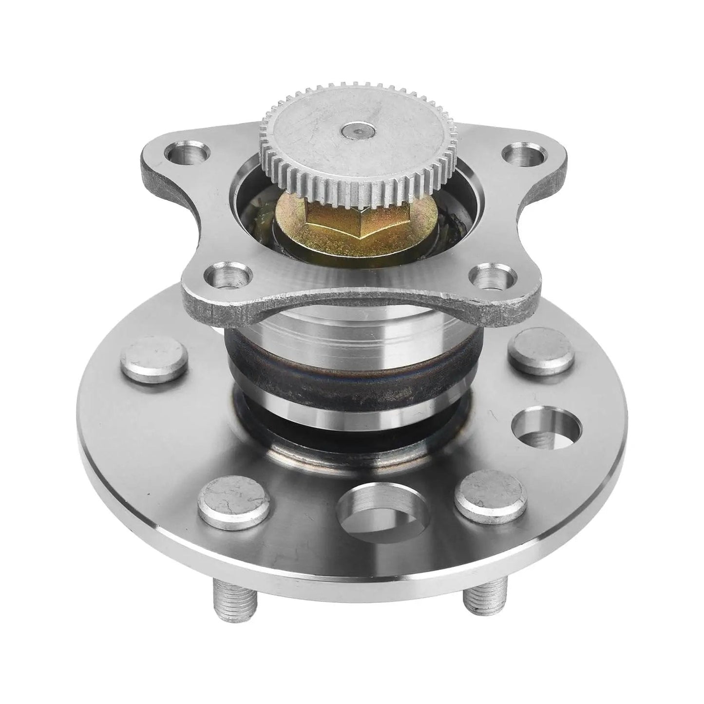 Rear Wheel Bearing Hub Assembly 512310 Fits 1992 To 2001 Lexus ES300 1999 To 2003 RX300 1995 To 2004 Toyota Avalon 1997 To 2001 Camry 1999 To 2003 Solara 5 Lug With ABS Rear Replacement Part For Your Ride mounted view