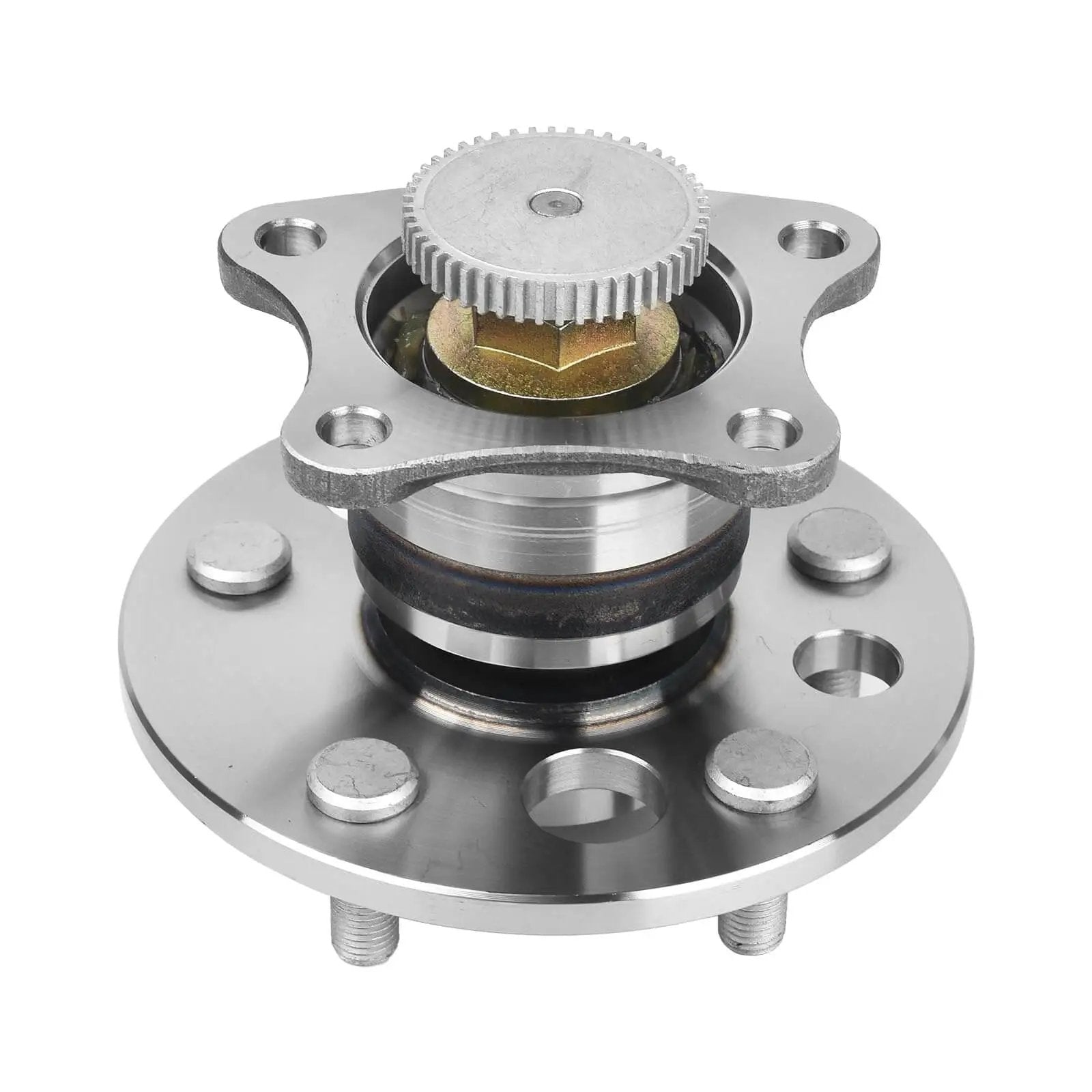 Rear Wheel Bearing Hub Assembly 512310 Fits 1992 To 2001 Lexus ES300 1999 To 2003 RX300 1995 To 2004 Toyota Avalon 1997 To 2001 Camry 1999 To 2003 Solara 5 Lug With ABS Rear Replacement Part For Your Ride mounted view