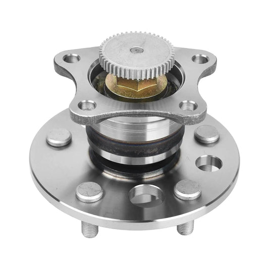 Rear Wheel Bearing Hub Assembly 512310 Fits 1992 To 2001 Lexus ES300 1999 To 2003 RX300 1995 To 2004 Toyota Avalon 1997 To 2001 Camry 1999 To 2003 Solara 5 Lug With ABS Rear Replacement Part For Your Ride mounted view