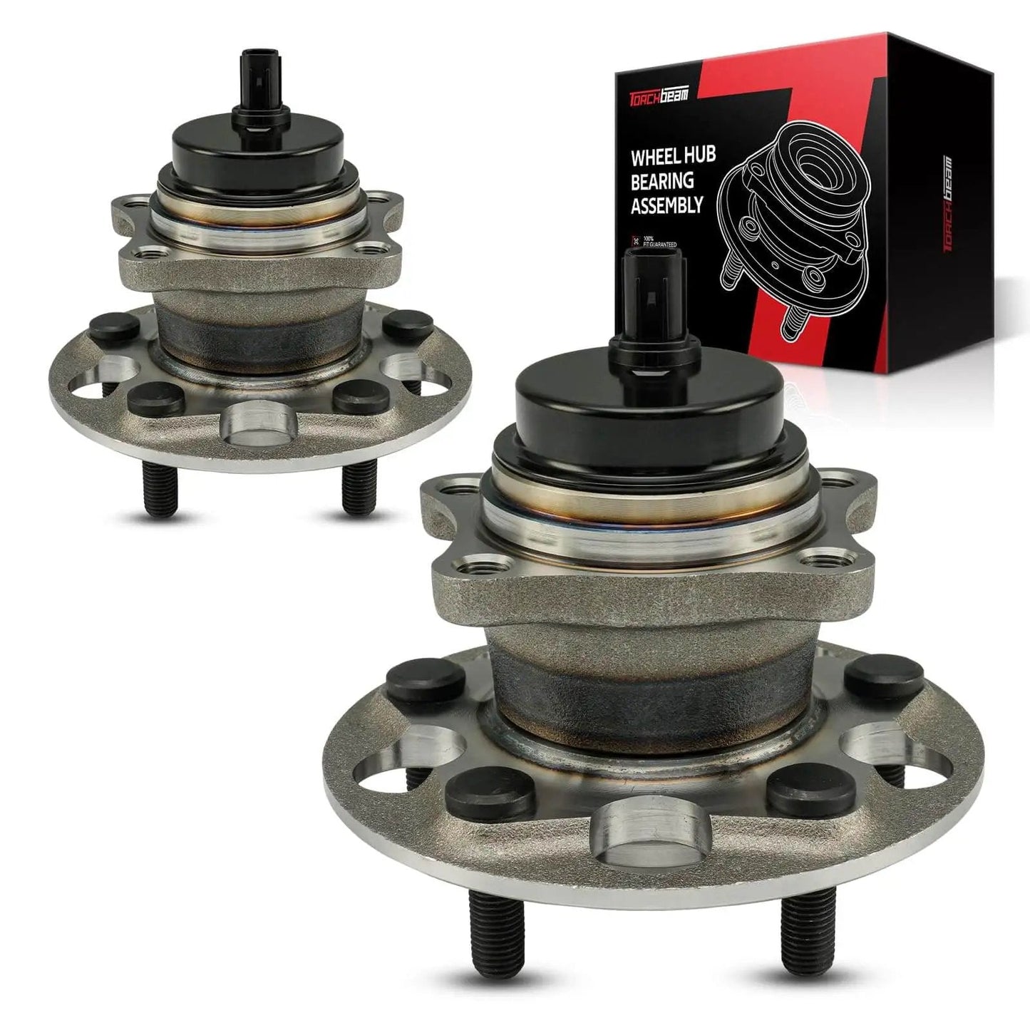 Two Pack Rear Wheel Bearing and Hub Assembly 512644 for 2018 to 2024 Toyota Camry, 2019 to 2023 Lexus ES350 ES300h