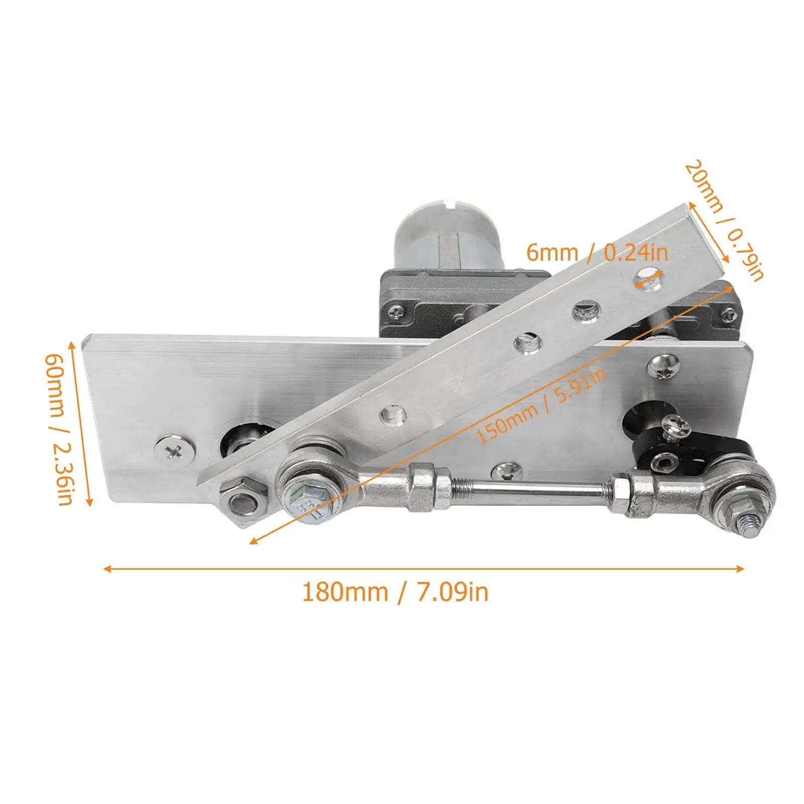 Reciprocating Linear Actuator With US Plug 100 To 240V Adjustable Speed 95 Times Per Minute Strong Power Cycling Motor Aluminum Body