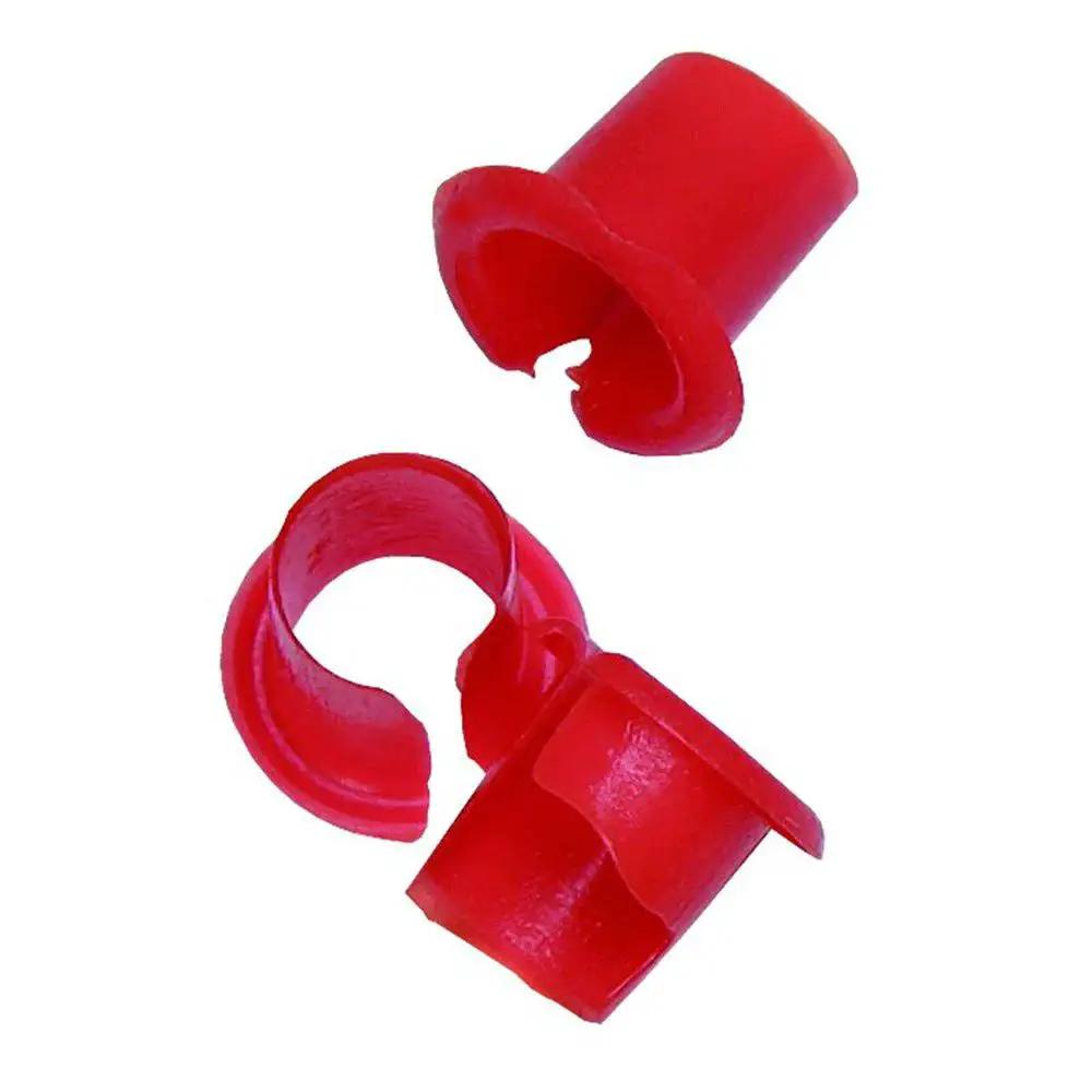 Anti Short Bushings For Flex Conduit ProConnex 02 55037L Red 35 Pack Conduit Fitting in plastic, protects from sharp edges.