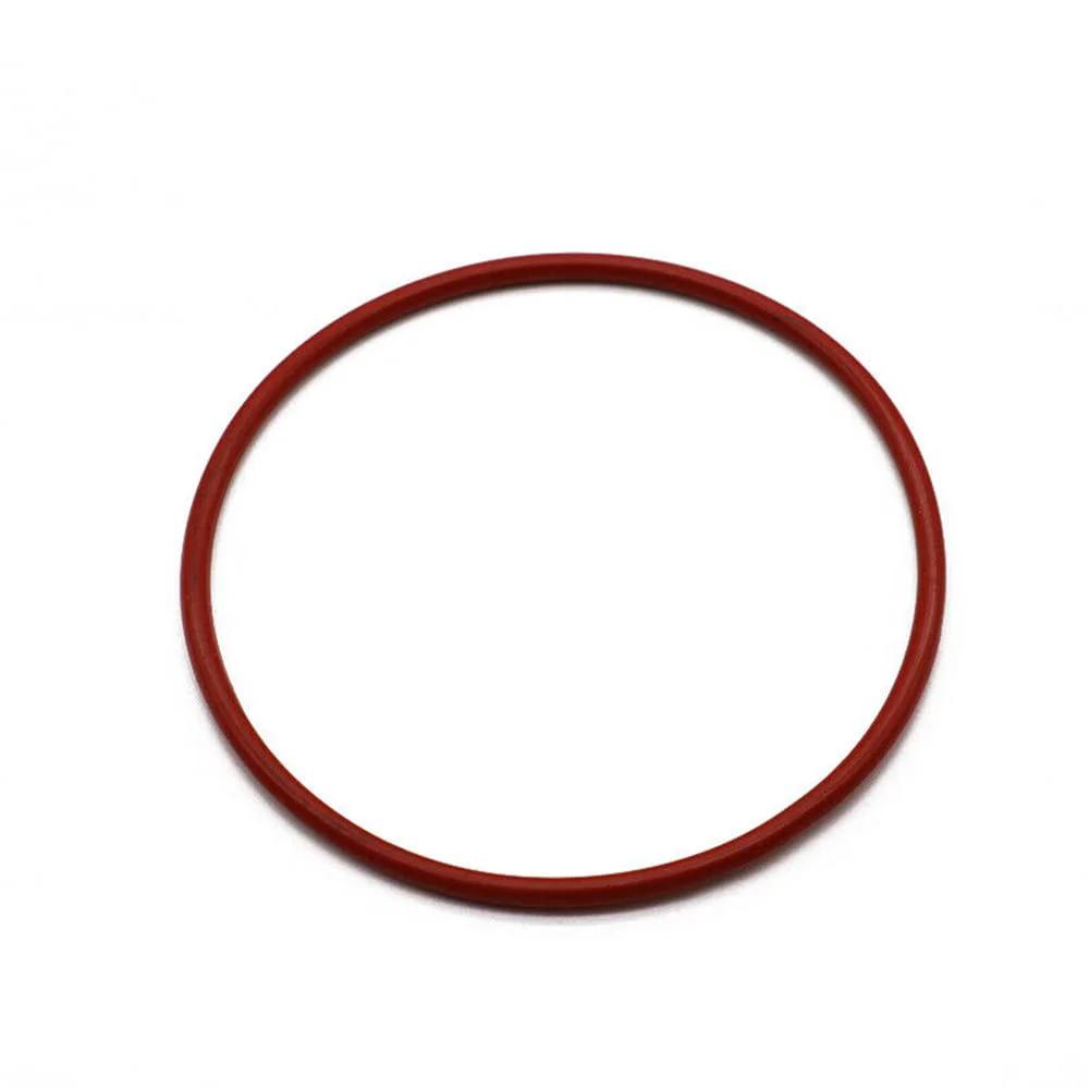 Close-up of red seal ring from Vacuum Pump Rebuild Kit For VW Vehicles Jetta Beetle Golf Passat And Audi 2 5L 07K145100C.