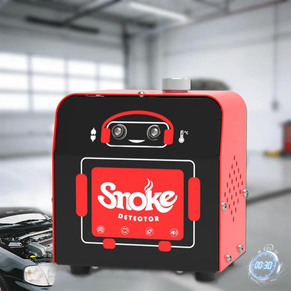 Professional Smoke Leak Tester Kit For EVAP And Vacuum Leaks In Auto Repair Shops And DIY Garages Quick And Accurate Diagnostics With SD101 Device Solary For Automotive Technicians Today, red compact smoke detector.
