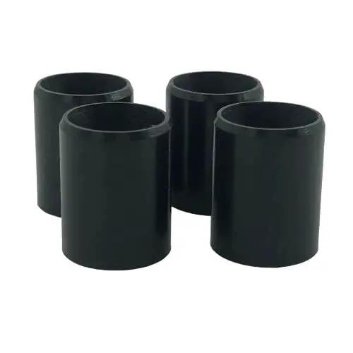 Replacement Sleeve Bushing 108-9782 for Toro Lawn Boy and Exmark Mowers Set of Four, black cylindrical wear-resistant components