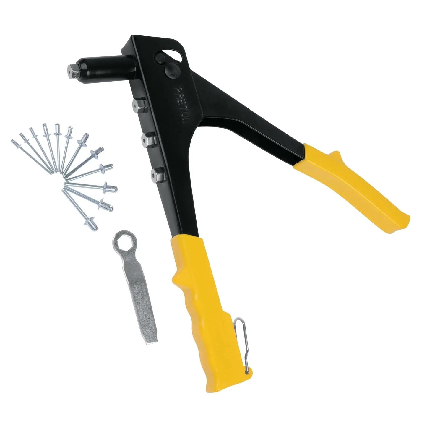 Riveting 10 Foot Assembly Tool With Durable Rivets For Fast Metal Fabrication And DIY Projects, Heavy Duty Riveting Set For Home Workshop And Professional Use By Pretul