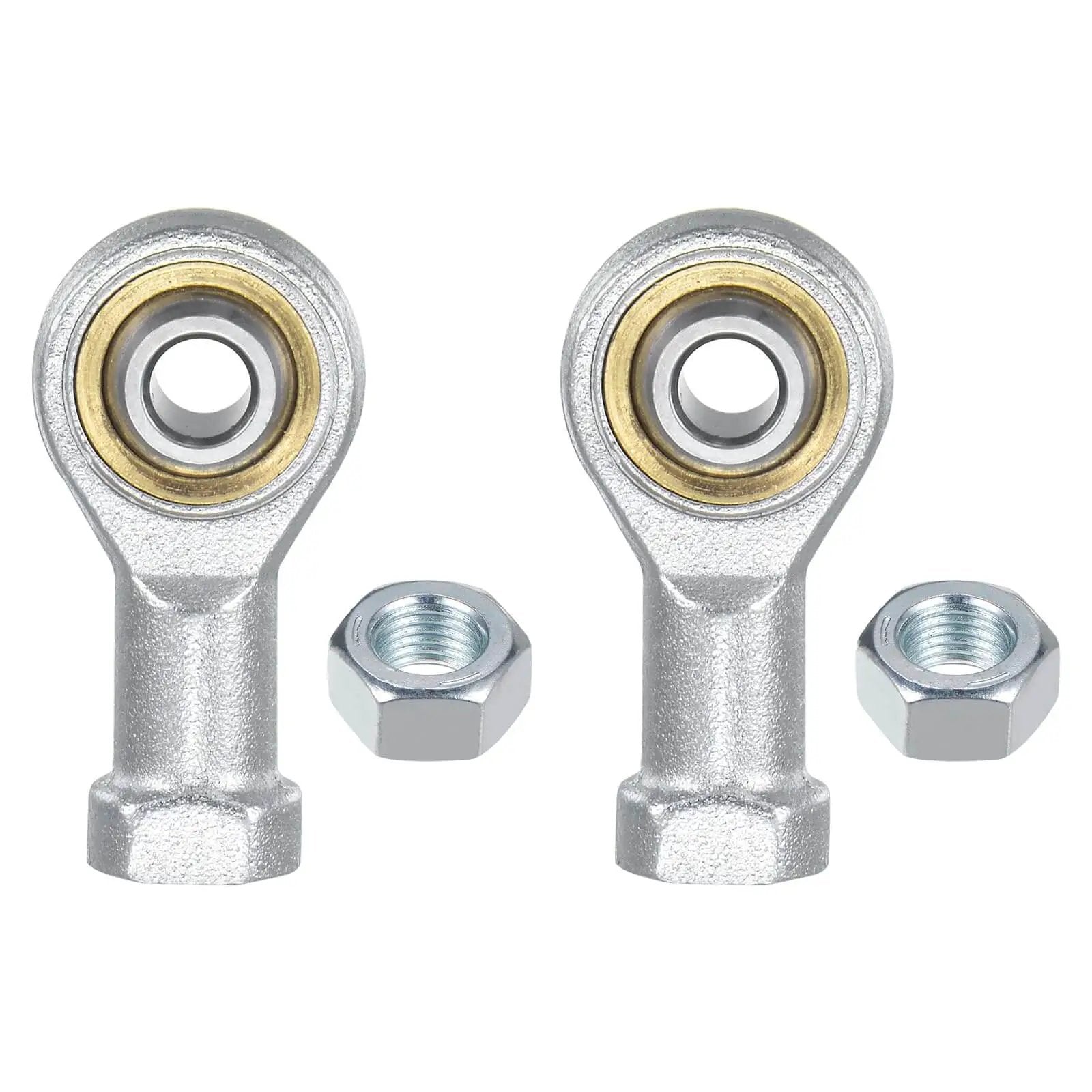 2-Pack PHSA6 Rod End Bearing Workhorse With 3/8 Bore And 3/8-24 Right Thread Self-Lubricating Steel Joint