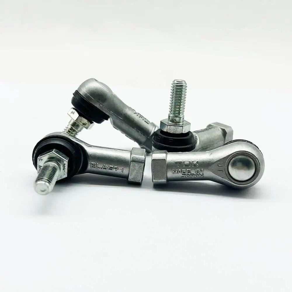 Rod End Spherical Joint Bearing BL 6D BL6D with large hex seating, rubber sleeve, two gripper materials in a compact design