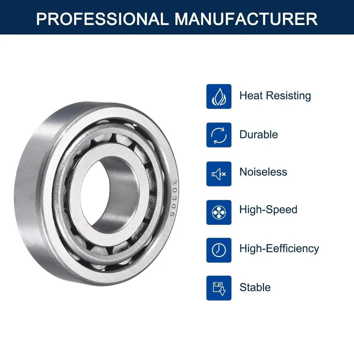 Compact, pre lubricated tapered roller bearing cone cup set delivers strong radial and axial load capacity for machinery