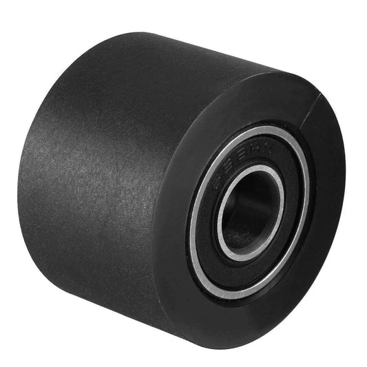 ✝️ 2pcs 8x30x20mm Roller Idler Bearing Pulley Sliding Conveyor Wheel Black designed for smooth motion and stable alignment