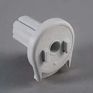 Skyline SL10 Roller Shade Clutch #SL10H01W / 1-1/8 Tube White, close-up of white roller shade clutch replacement part
